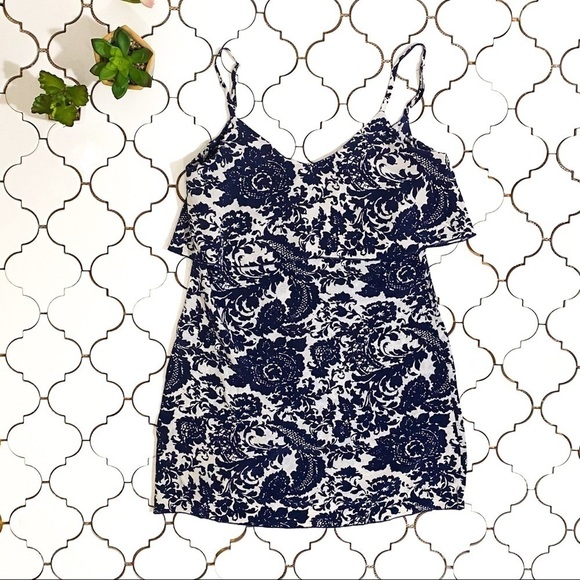 Intermix Floral 100% silk top🌵 - Picture 1 of 3